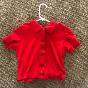 Cute red shirt